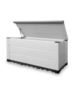 BAULE DA ESTERNO GAROFALO "STORAGE BOX URBAN 230" IN PVC GRIGIO 230 LT 123X48X56 CM