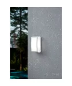 APPLIQUE LED DA ESTERNO EGLO "CAMARDA" BIANCO 4000K