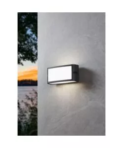APPLIQUE LED DA ESTERNO EGLO "CAMARDA" ANTRACITE 4000K