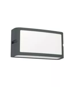 APPLIQUE LED DA ESTERNO EGLO "CAMARDA" ANTRACITE 4000K