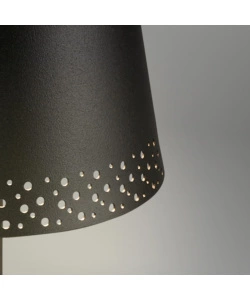 LAMPADA DA TERRA LED RICARICABILE E REGOLABILE IN ALTEZZA NERO, 400LM