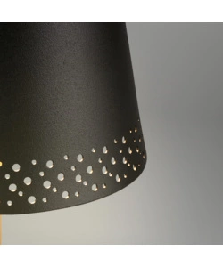 LAMPADA DA TAVOLO RICARICABILE NERO, 280 LUMEN