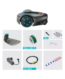 ROBOT TAGLIAERBA GARDENA "SILENO MINIMO 300" AREA DI TAGLIO 300 MQ