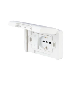 PLACCA PREMONTATA CON INTERRUTTORE POLY POOL 10/16 A