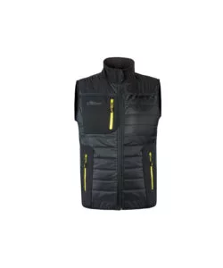GILET DA LAVORO "WALL" NERO, TG 2XL - U-POWER
