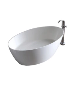 VASCA DA BAGNO "GARDA" BIANCO LUCIDO, 160,5X80,5X60 CM