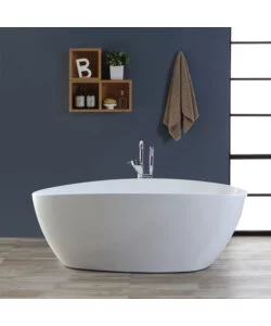 VASCA DA BAGNO "MAGGIORE" BIANCO LUCIDO, 157X71X56 CM