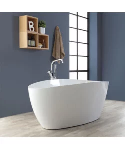 VASCA DA BAGNO "MAGGIORE" BIANCO LUCIDO, 157X71X56 CM