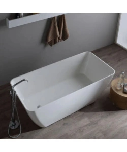 VASCA DA BAGNO "TRANSIMENO" BIANCA, 159X70,5X61,8 CM
