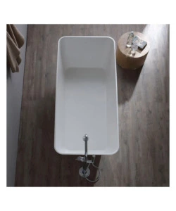 VASCA DA BAGNO "TRANSIMENO" BIANCA, 159X70,5X61,8 CM