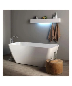 VASCA DA BAGNO "TRANSIMENO" BIANCA, 159X70,5X61,8 CM