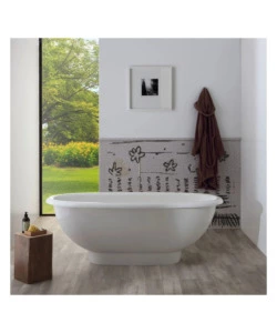 VASCA DA BAGNO "ISEO" BIANCA, 180X80X63,3 CM