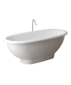 VASCA DA BAGNO "ISEO" BIANCA, 180X80X63,3 CM