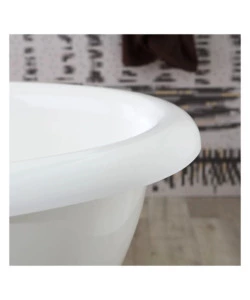 VASCA DA BAGNO "ISEO" BIANCA, 180X80X63,3 CM