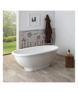 VASCA DA BAGNO "ISEO" BIANCA, 180X80X63,3 CM