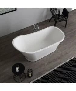 VASCA DA BAGNO "RESIA" BIANCA, 159X80X49 CM