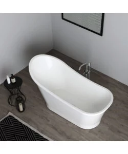 VASCA DA BAGNO "RESIA" BIANCA, 159X80X49 CM