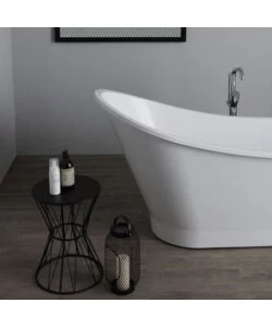 VASCA DA BAGNO "RESIA" BIANCA, 159X80X49 CM