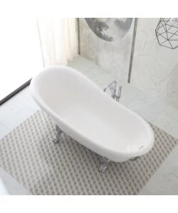 VASCA DA BAGNO "CAREZZA" BIANCA, 167X75,2X64,3 CM