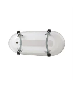 VASCA DA BAGNO "CAREZZA" BIANCA, 167X75,2X64,3 CM