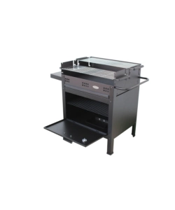 BARBECUE A LEGNA E CARBONE "ETNA V20" CON FORNO PIZZA, 120X60X92 CM
