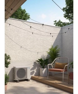 CLIMATIZZATORE CALDO FREDDO DAIKIN POMPA DI CALORE "PRO ERA" MONOSPLIT E UNITÀ ESTERNA 12000 BTU