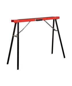 CAVALLETTO DA LAVORO PIEGHEVOLE EASY SYSTEM CON MANIGLIA CON PORTATA 125 KG 99,8X39,2XH80 CM