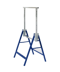 CAVALLETTO DA LAVORO EASY SYSTEM CON PORTATA MASSIMA 200 KG 68X58XH80/130 CM