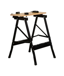 CAVALLETTO BANCO DA LAVORO IN METALLO, PORTATA MASSIMA 100 KG - 60.5X65XH76 CM