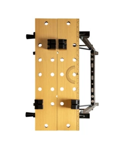 CAVALLETTO BANCO DA LAVORO IN METALLO, PORTATA MASSIMA 100 KG - 60.5X65XH76 CM