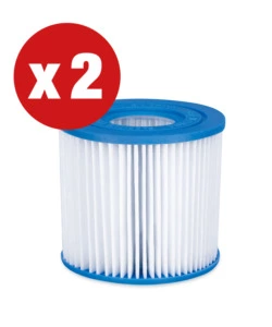 SET 2 PEZZI FILTRO A CARTUCCIA PER POMPA PISCINA POLYGROUP TIPO II DA 2271 LT/H