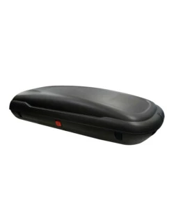 BOX TETTO PER AUTO "GRAN-PREE" IN POLIPROPILENE COLORE NERO CARBONE, 400 LITRI