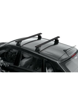 BARRE PORTATUTTO "EVOS SILENZIO BLACK" IN ALLUMINIO L 128 CM - N15081