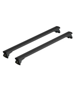 SET COMPLETO BARRE PORTATUTTO "EVOS SILENZIO BLACK IN-RAIL" IN ALLUMINIO L 128 CM - N15101