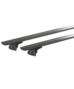 SET COMPLETO BARRE PORTATUTTO "EVOS SILENZIO BLACK IN-RAIL" IN ALLUMINIO L 128 CM - N15101