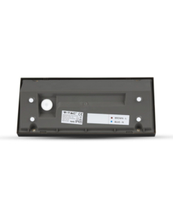 LAMPADA LED DA ESTERNO A MURO ANGOLARE NERO, 12 W 4000 K
