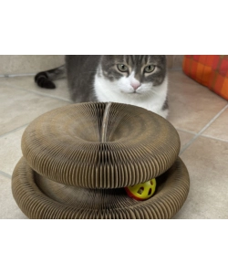 TIRAGRAFFI PER GATTI "GATTO MATTO"  CON PALLINA SONORA