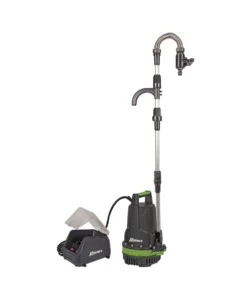 POMPA SOMMERSA E PER FUSTI 2IN1 A BATTERIA  PRBAT20 - RIBIMEX