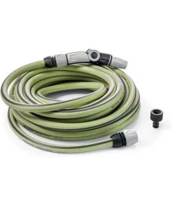 KIT TUBO DI IRRIGAZIONE ECO IN MATERIALE RICICLATO ULTRAMEMORY LIME 25 METRI 5/8" - G.F.