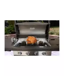 KIT GIRARROSTO "PREMIUM" PER BARBECUE "CULINARY MODULAR", PORTATA 3 KG - CAMPINGAZ
