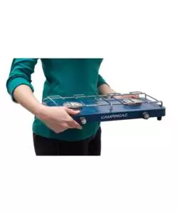 FORNELLO A GAS "BASE CAMP" CON 2 FUOCHI, 43X24X8 CM - CAMPINGAZ