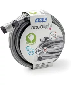 KIT TUBO LEGGERO PER IRRIGAZIONE 15 METRI 3/4" "AQUALIGHT" - G.F.