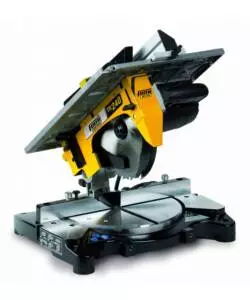TRONCATRICE PER LEGNO E ALLUMINIO "TR240" CON PIANO SUPERIORE E DIAMETRO LAMA 254 MM, 1450 W - FEMI
