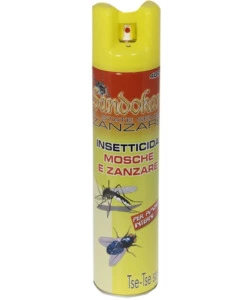 INSETTICIDA SPRAY PER MOSCHE E ZANZARE SANDOKAN 300 ML