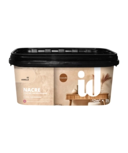 VERNICE PITTURA DECORATIVA LAVABILE, COLORE VANIGLIA - 2 LT
