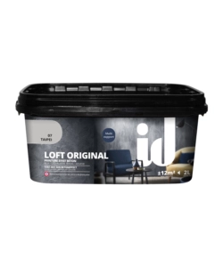 VERNICE PITTURA DECORATIVA LOFT ORIGINAL EFFETTO CEMENTO, COLORE GRIGIO - 2 LT