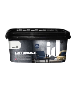 VERNICE PITTURA DECORATIVA LOFT ORIGINAL EFFETTO CEMENTO, COLORE BEIGE - 2 LT