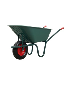 CARRIOLA DA GIARDINO EUROGARDEN CON VASCA IN PVC DA 100 LITRI E TELAIO IN ACCIAIO