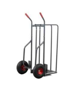 CARRELLO PORTA LEGNA CON RUOTE GONFIABILI E CAPACITÀ 250 KG