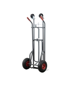 CARRELLO PORTALEGNA A 2 POSIZIONI EUROGARDEN IN METALLO VERNICIATO PORTATA 250 KG 57X56X117 CM